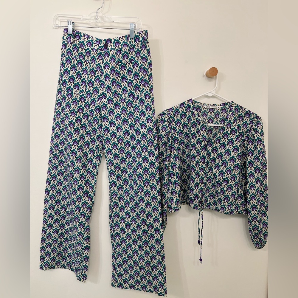 Zara Pant & Top Set NWOT